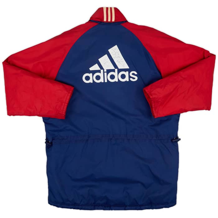 1999-01 Bayern Munich adidas Padded Bench Coat - 6/10 - (L)
