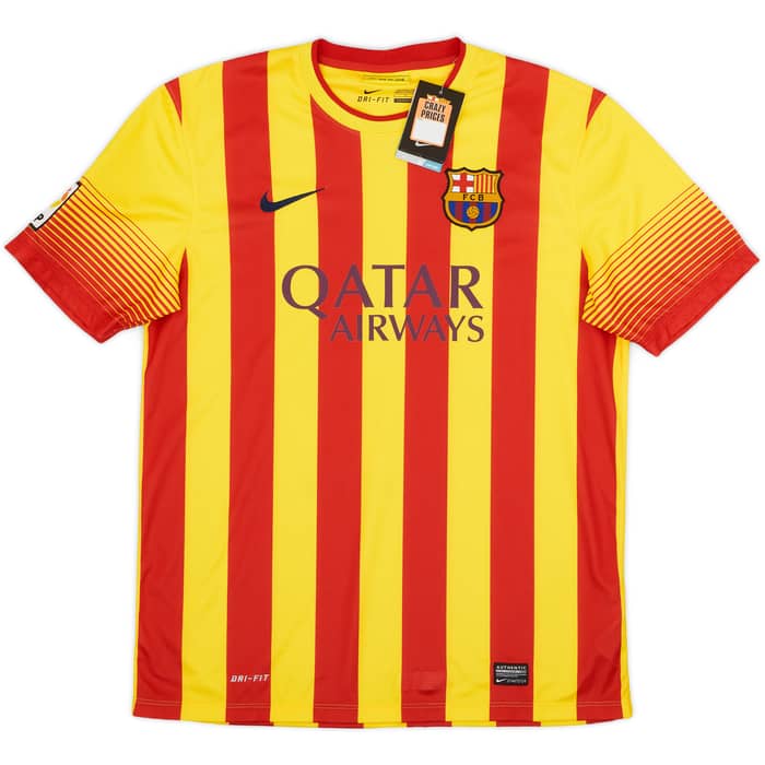 2013-15 Barcelona Away Shirt Messi #10 (L)