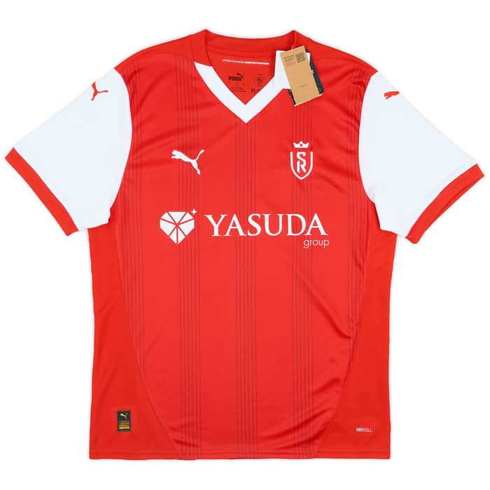 2024-25 Stade Reims Home Shirt
