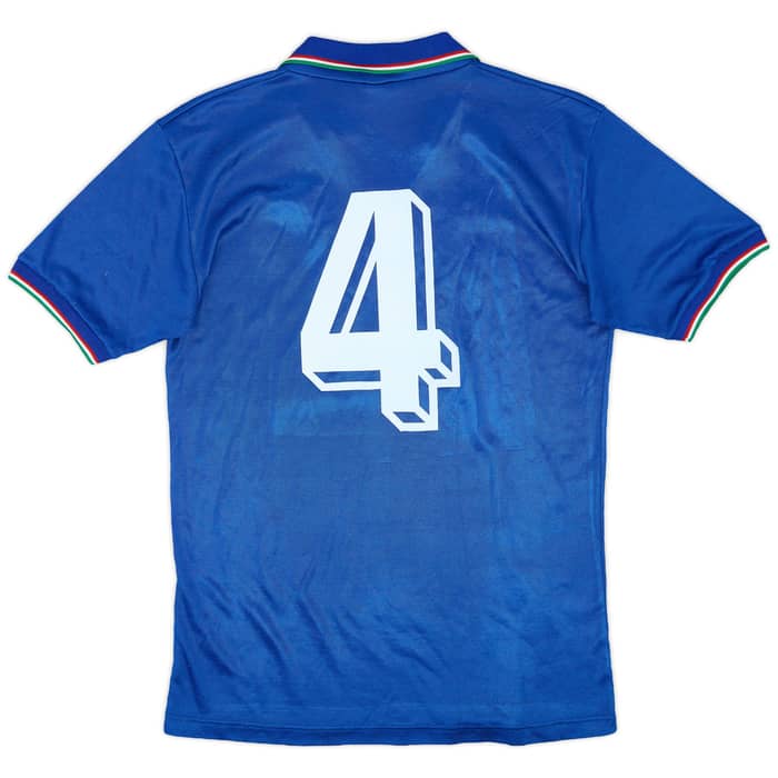 1986-90 Italy Home Shirt #4 - 8/10 - (L)