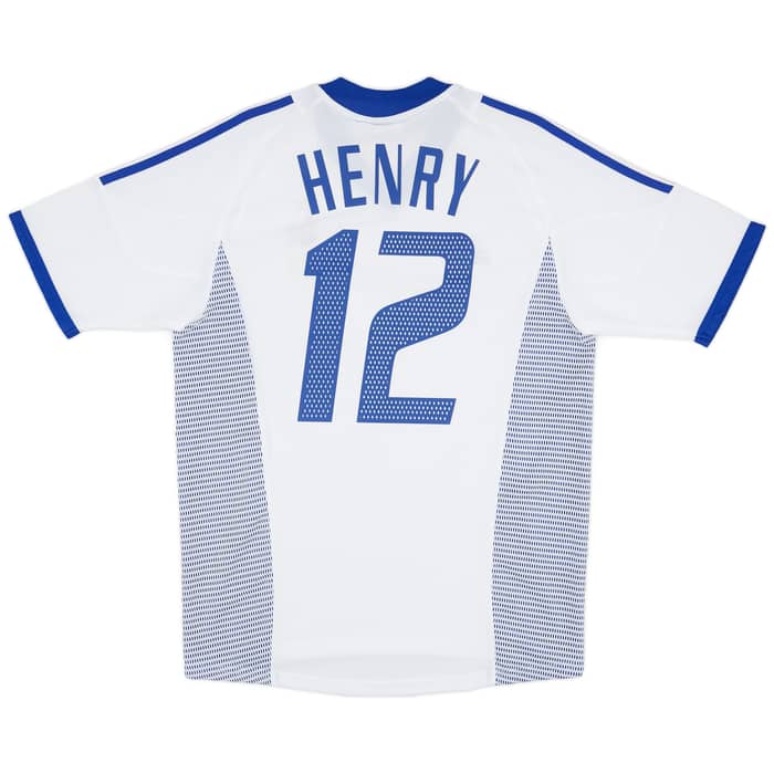 2002-04 France Away Shirt Henry #12 - 9/10 - (S)