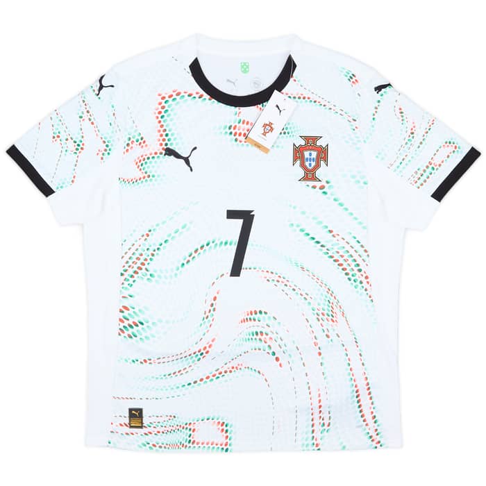 2025-26 Portugal Away Shirt Ronaldo #7