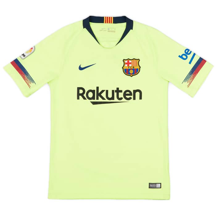 2018-19 Barcelona Away Shirt Messi #10 - 6/10 - (S)