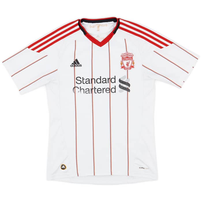 2010-11 Liverpool Away Shirt Gerrard #8 - 5/10 - (S)