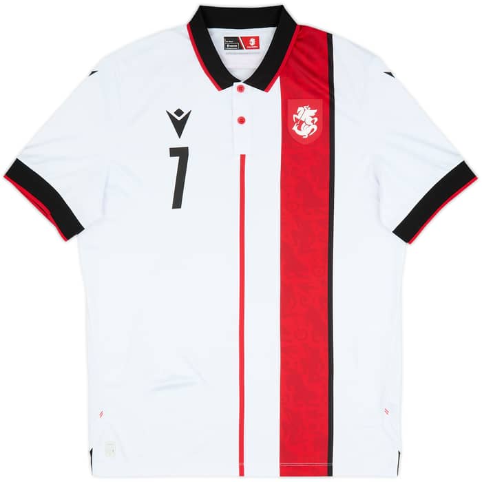 2025-26 Georgia Home Shirt Kvaratskhelia #7