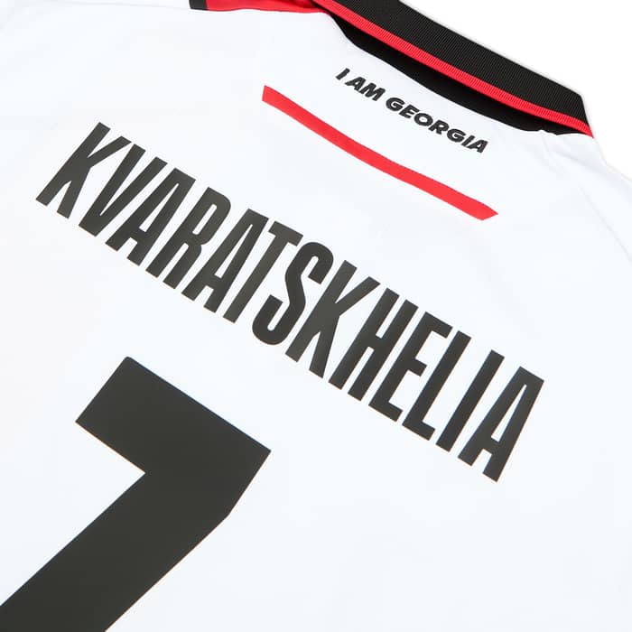 2025-26 Georgia Home Shirt Kvaratskhelia #7