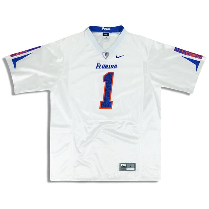 2010 Florida Gators Jenkins #1 Nike Jersey (Away) L