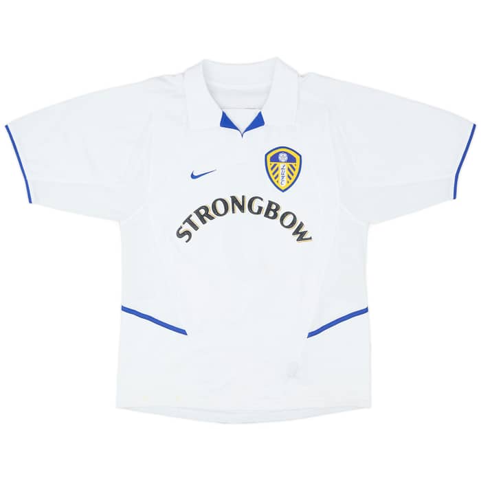 2002-03 Leeds United Home Shirt Radebe #5 - 5/10 - (M)