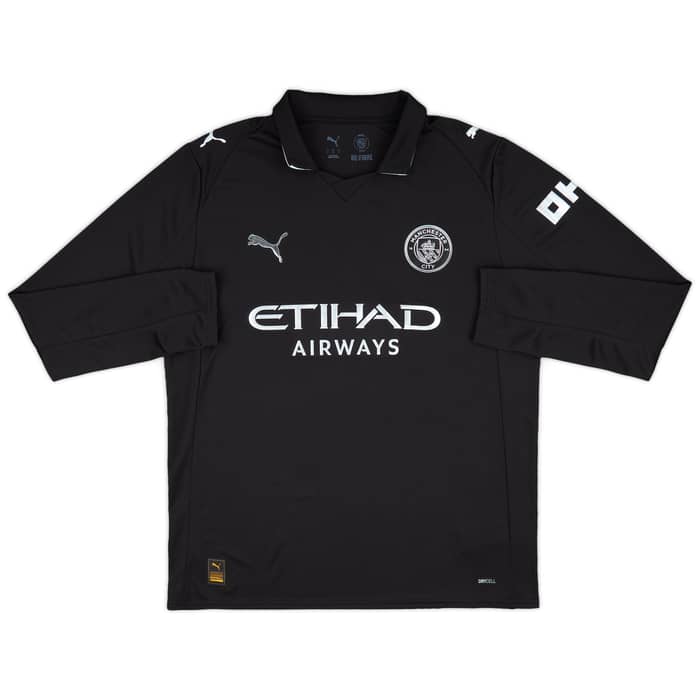 2025-26 Manchester City Away L/S Shirt Haaland #9