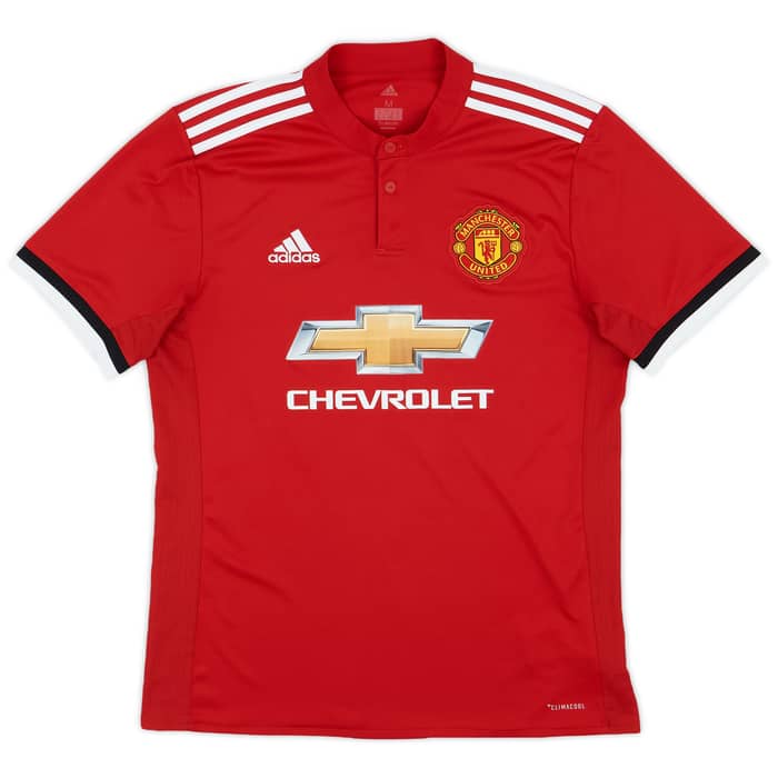 2017-18 Manchester United Home Shirt Shaw #23 - 9/10 - (M)