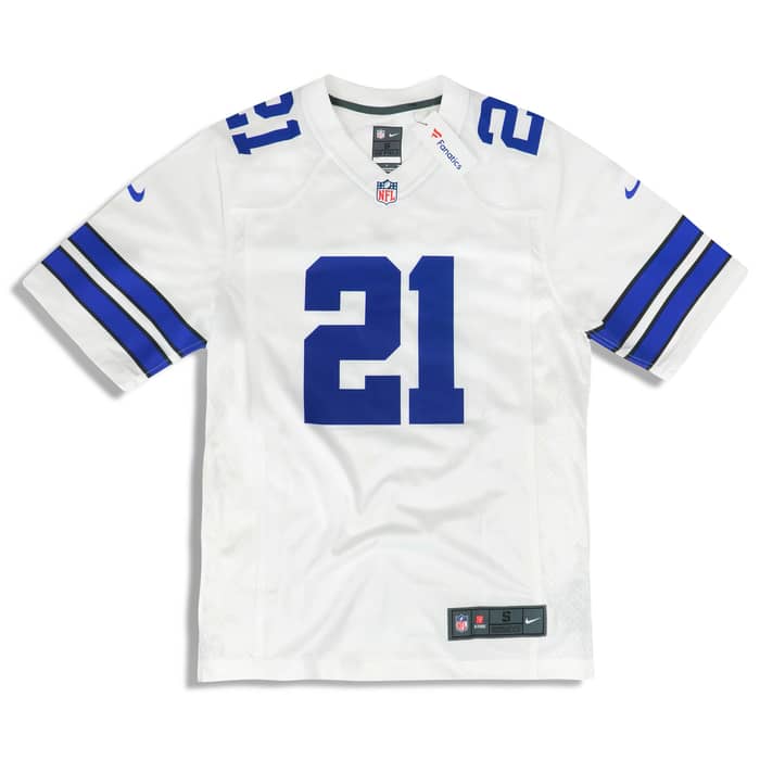 2018-19 Dallas Cowboys Elliott #21 Nike Game Jersey (Away) S - W/Tags