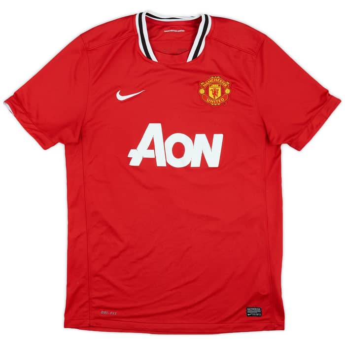 2011-12 Manchester United Home Shirt Rooney #10 - 5/10 - (L)