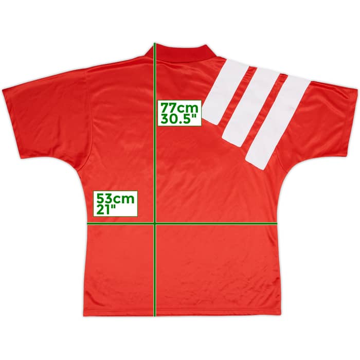 1992-93 Liverpool Centenary Home Shirt - 8/10 - (L/XL)