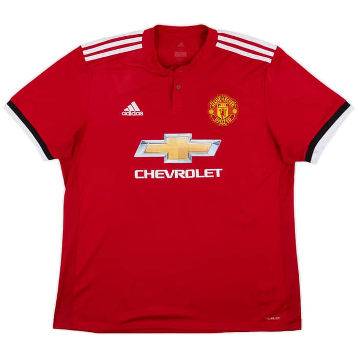 2017-18 Manchester United Home Shirt Shaw #23 - 6/10 - (XL)