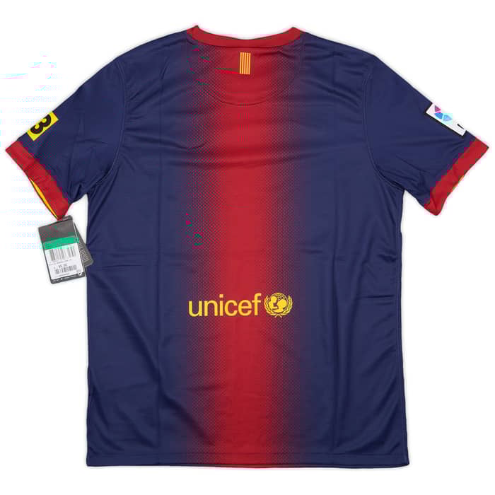 2012-13 Barcelona Home Shirt (XL.Boys)