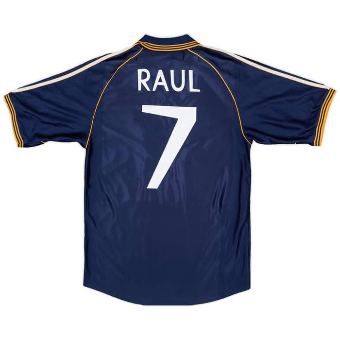 1998-99 Real Madrid Third Shirt Raul #7 - 8/10 - (M)