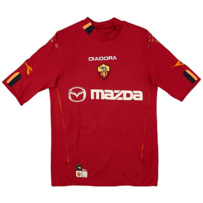 2003-04 Roma Home Shirt Totti #10 - 5/10 - (M)