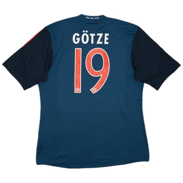 2013-14 Bayern Munich Third Shirt Gotze #19 - 6/10 - (L)