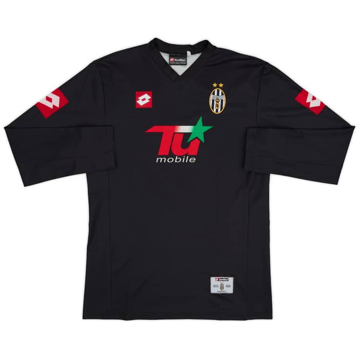 2001-02 Juventus CL Home L/S Shirt Del Piero #10 - 9/10 - (XL)
