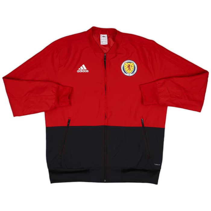 2018-19 Scotland adidas Track Jacket - 8/10 - (L)