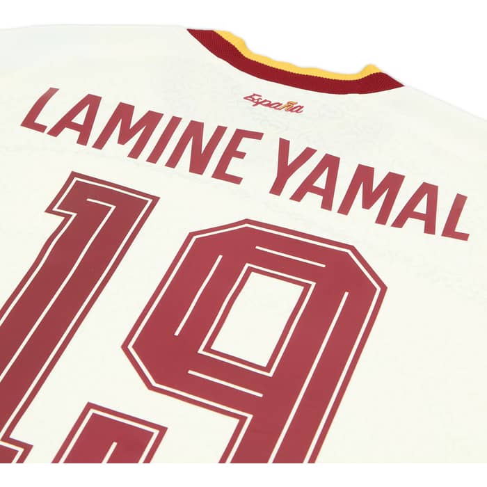 2026-27 Spain Authentic Away L/S Shirt Lamine Yamal #19 