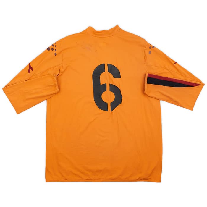 2004-05 Roma Third L/S Shirt #6 - 5/10 - (XL)