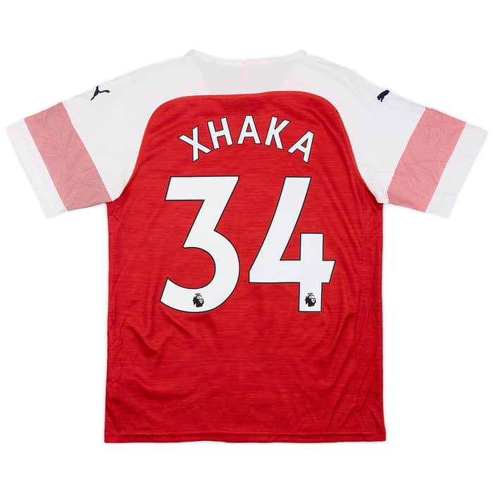2018-19 Arsenal Home Shirt Xhaka #34 - 6/10 - (S)