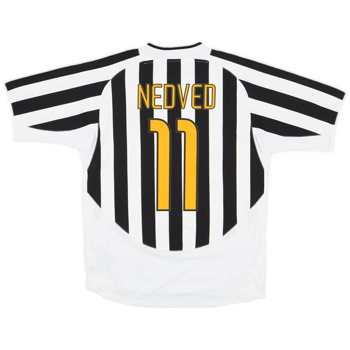 2003-04 Juventus Home Shirt Nedved #11 - 6/10 - (L)