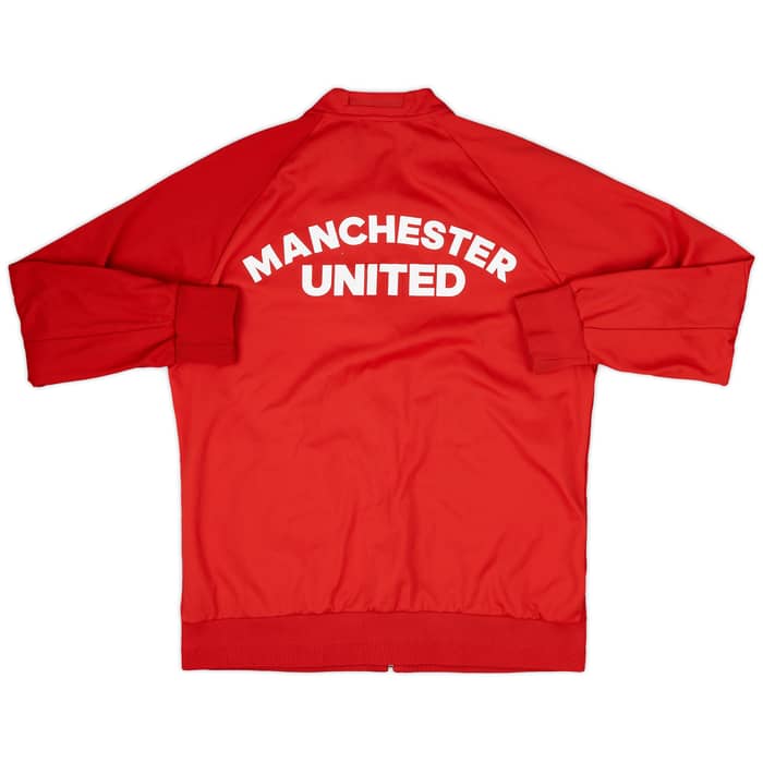 2016-17 Manchester United adidas Track Jacket - 8/10 - (XL)