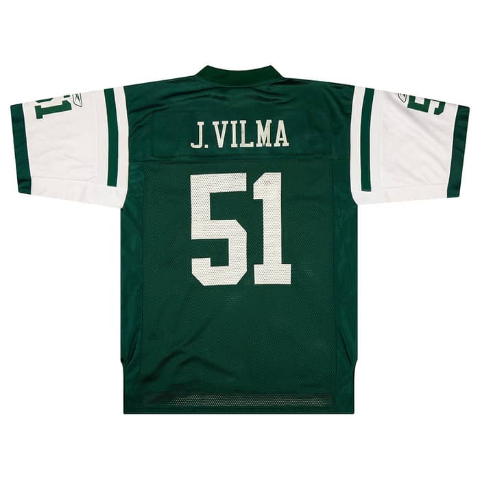 2004 New York Jets J. Vilma #51 Reebok On Field Jersey (Home) M
