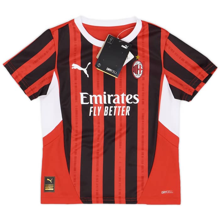 2024-25 AC Milan Home Full Kit (Little Kids)