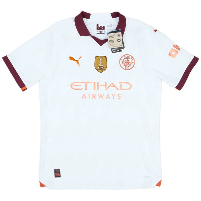 2023-24 Manchester City Player Issue Away European Shirt Foden #47