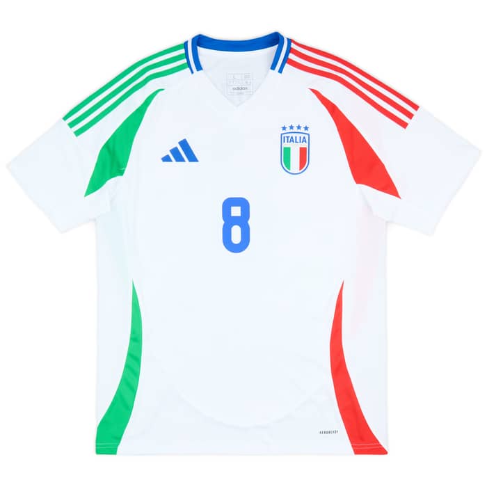 2024-25 Italy Away Shirt Tonali #8