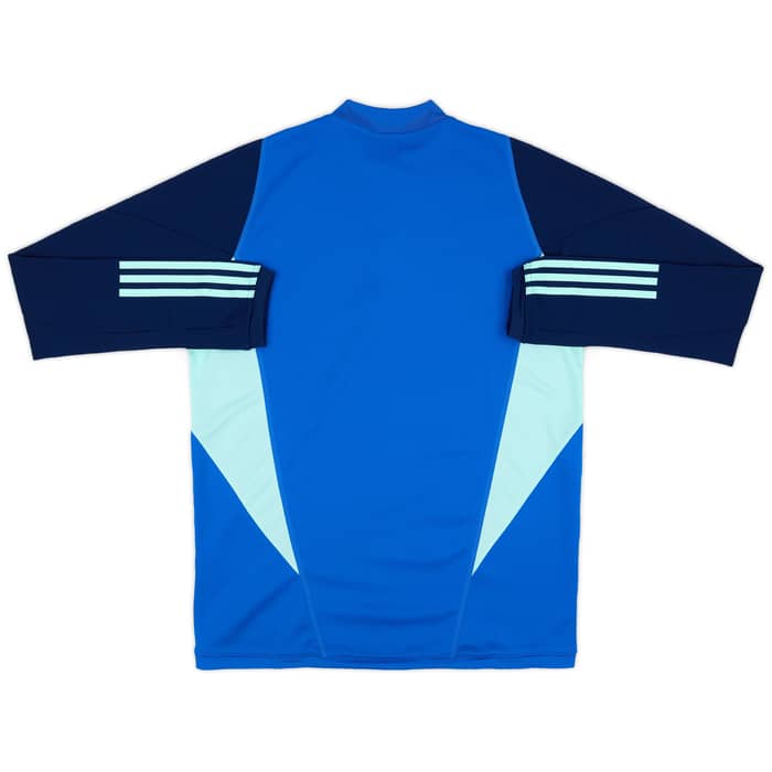 2023-24 Leeds United adidas 1/4 Zip Training Top