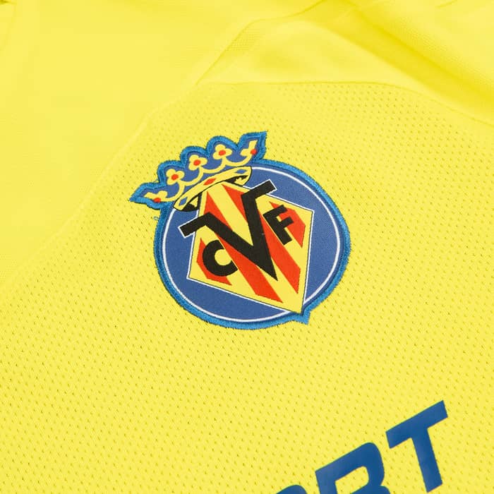 2010-11 Villarreal Home Shirt Senna #19