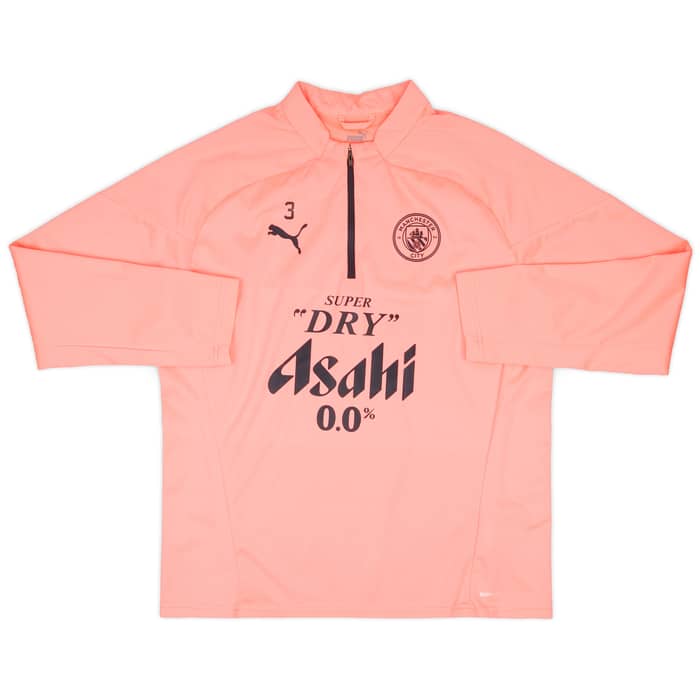 2024-25 Manchester City Player Issue 1/4 Zip Rain Top # - 7/10