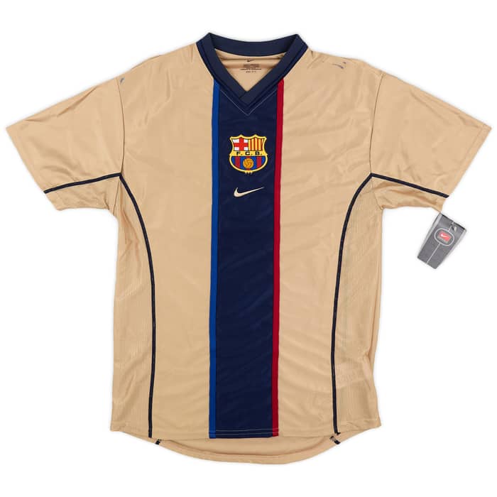 2001-03 Barcelona Prototype Away Shirt Rivaldo #10 (S)