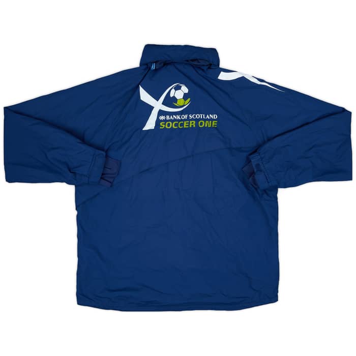 2007-08 Scotland Diadora Hooded Rain Jacket - 7/10 - (L)