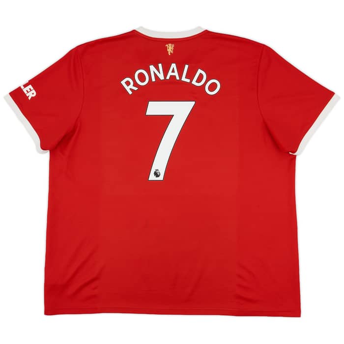 2021-22 Manchester United Home Shirt Ronaldo #7 - 7/10 - (3XL)