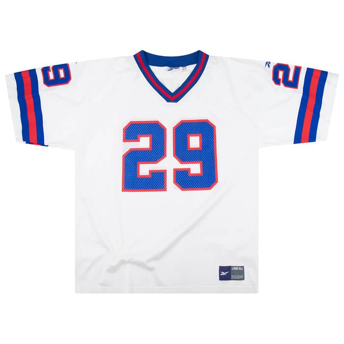 1994-96 New York Giants Wooten #29 Reebok Jersey (Away) XL