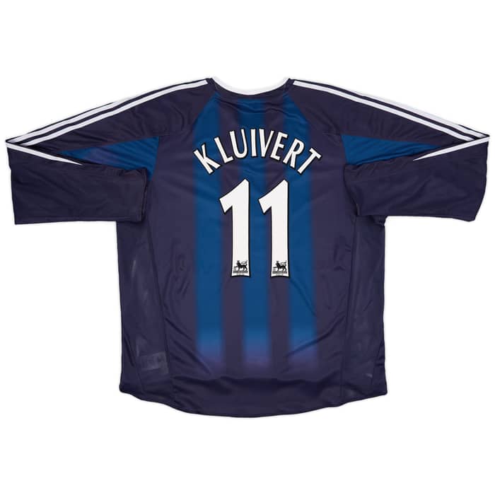 2004-05 Newcastle Away L/S Shirt Kluivert #11 (XXL)