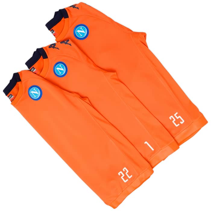 2017-18 Napoli Player Issue Training Top # - 7/10
