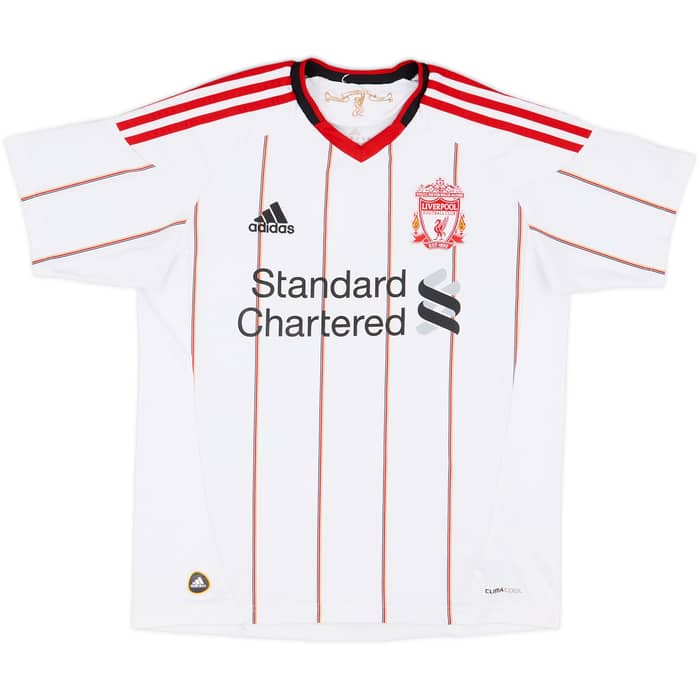 2010-11 Liverpool Away Shirt Parmley #10 - 6/10 - (L.Boys)