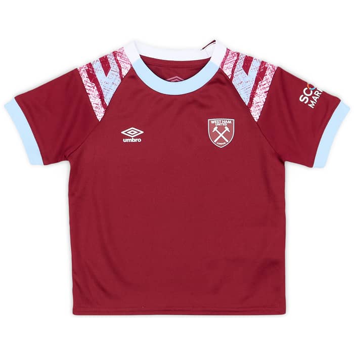 2022-23 West Ham Home Shirt - As New - (BABY)