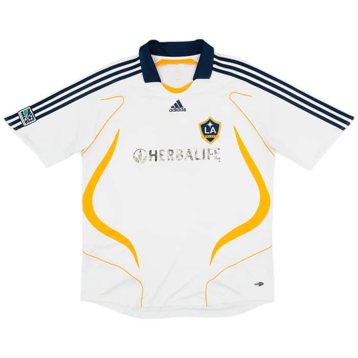 2007-08 LA Galaxy Home Shirt Beckham #23 - 4/10 - (XL)