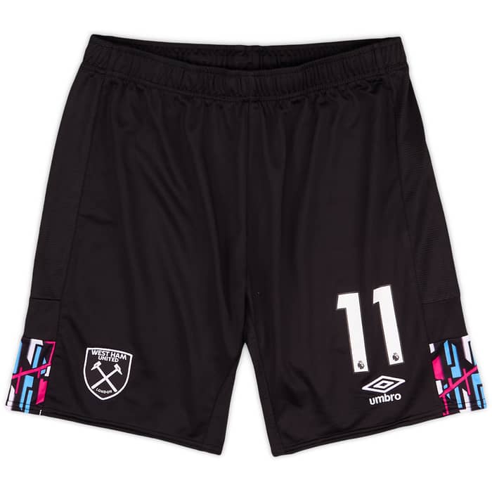 2022-23 West Ham Player Issue Away Shorts # - As New