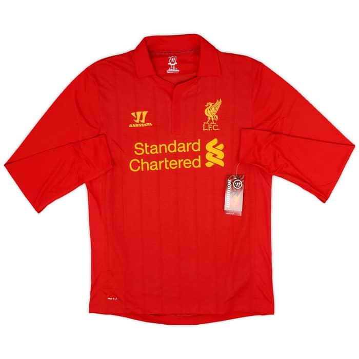 2012-13 Liverpool Home L/S Shirt Suarez #7 (M)
