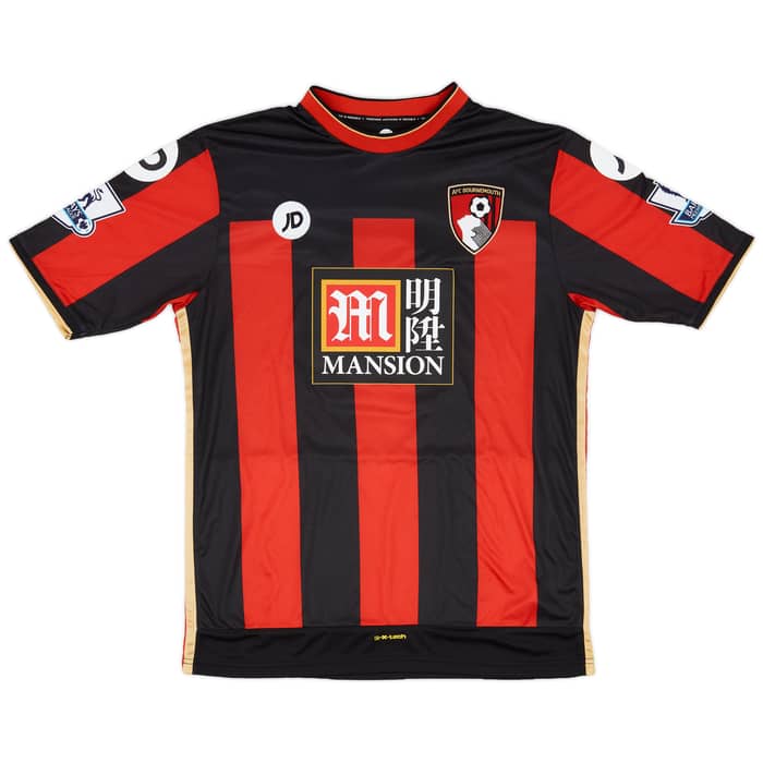 2015-16 Bournemouth Match Issue Home Shirt Arter #8