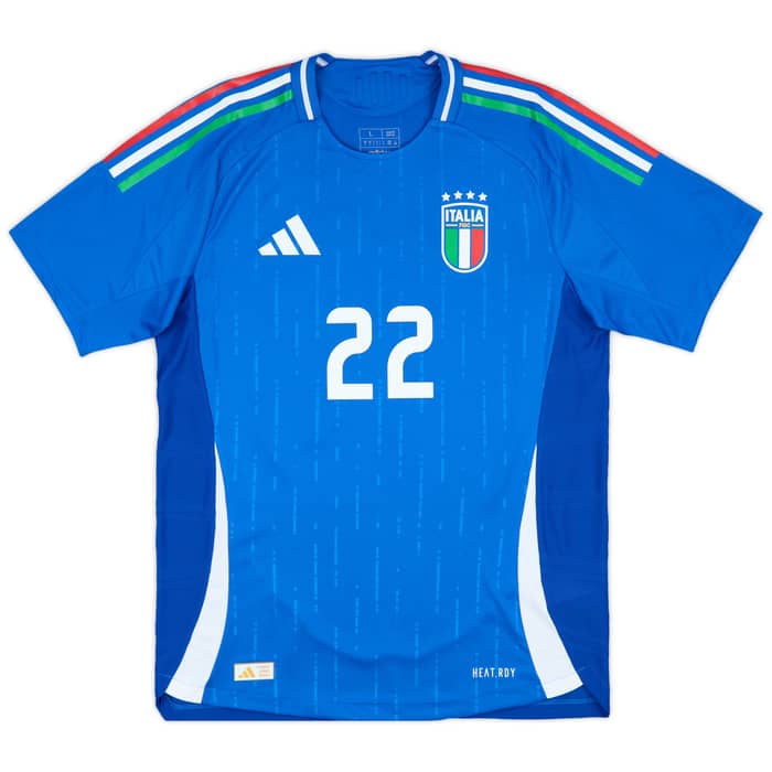 2024-25 Italy Authentic Home Shirt El Shaarawy #22