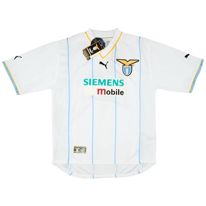 2001-02 Lazio European Home Shirt Crespo #10 (M)